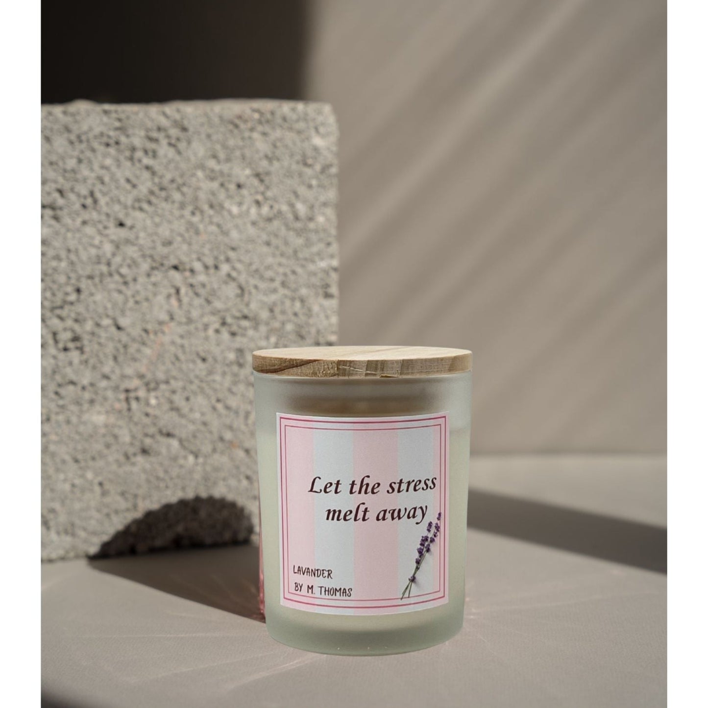 Lavander Scented Candle