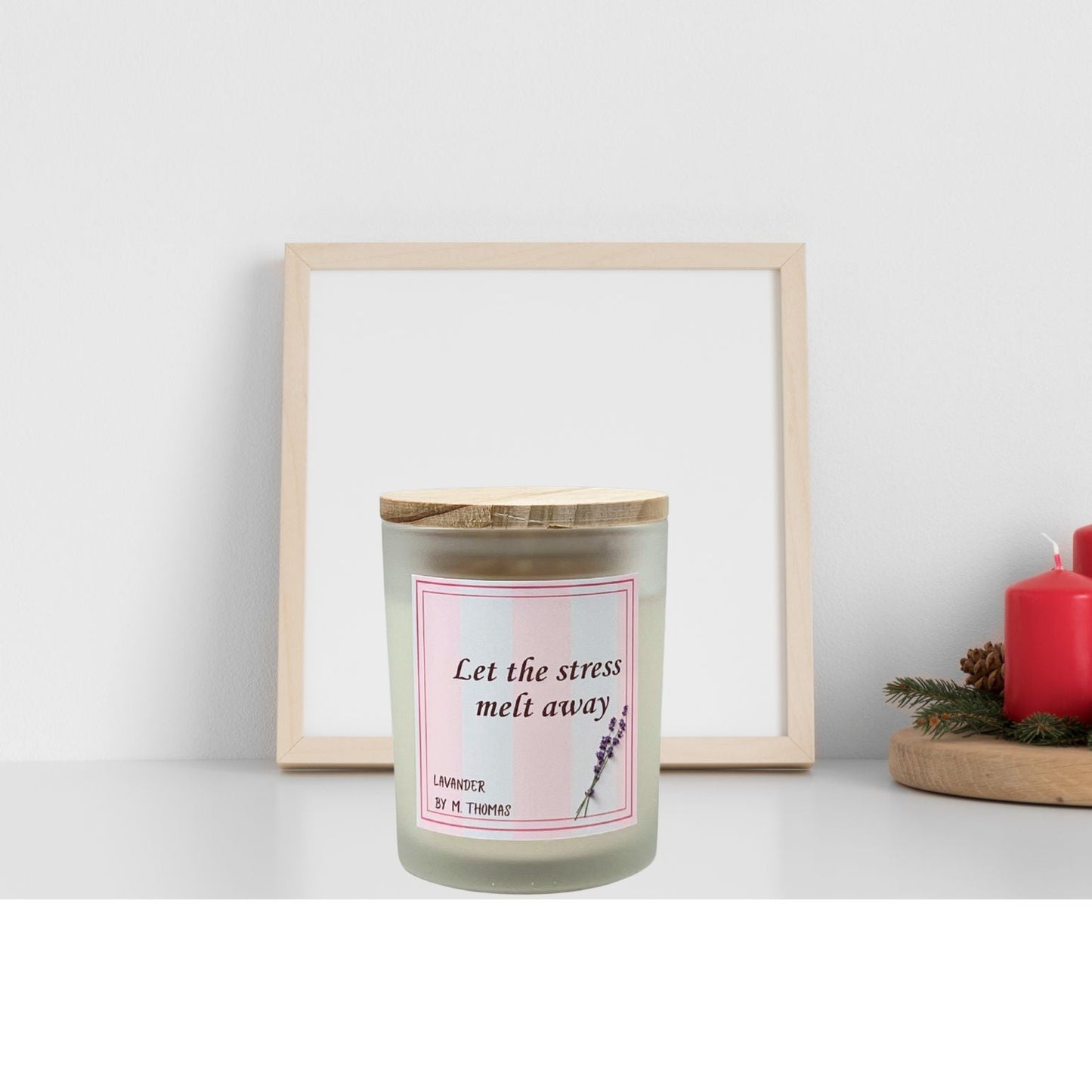 Lavander Scented Candle