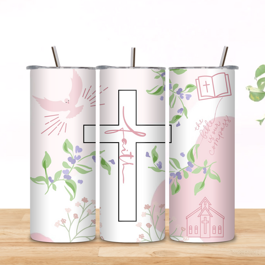 Stainless Steel Tumbler - Faith Collection