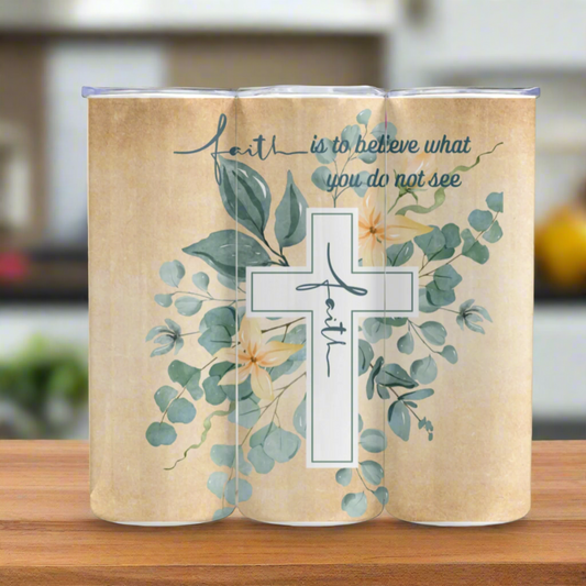 Stainless Steel Tumbler - Faith Collection
