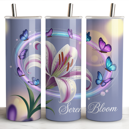 Spring Collection - Butterflies Serene bloom Scene