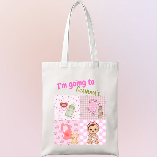 Mom Collection - Grandma's  Canvas Tote Bag