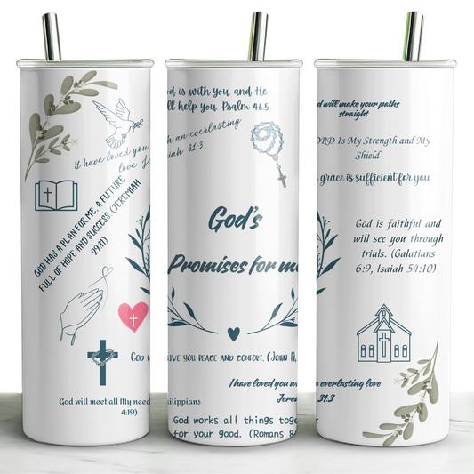 Stainless Steel Tumbler - Faith Collection