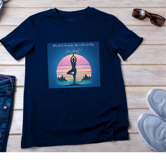 Yoga Collection -Stretch Deeply, Breathe Fully- Live Freely